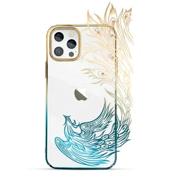 China Culture Phoenix Designer Luxury PC Waterproof Full Cover Mobile Phone Case For IPhone 13 Pro Max
