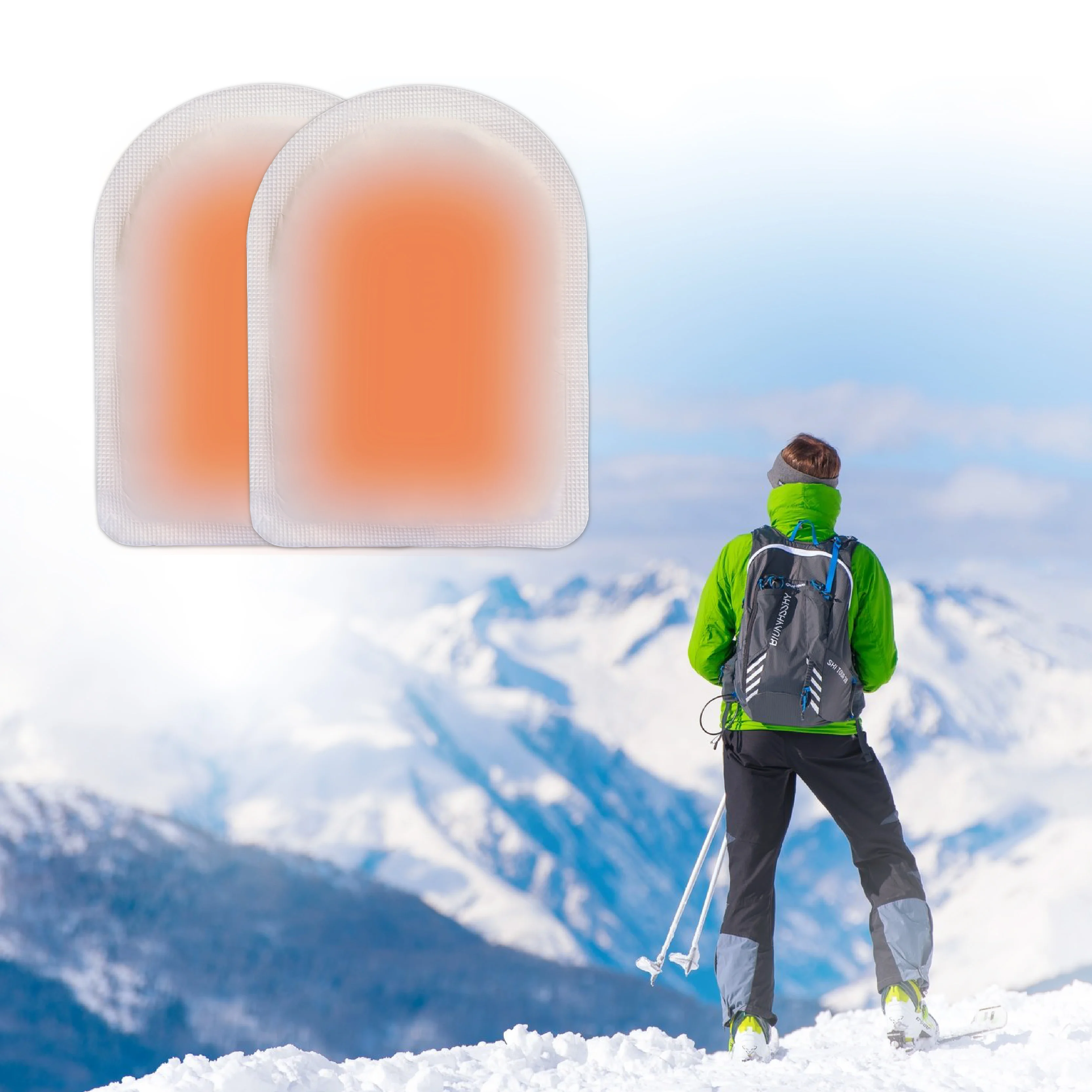 Winter Tor Warmers, Air Activated Hot Foot and Toe Warmers, 8 hours Heated Toe Warmer