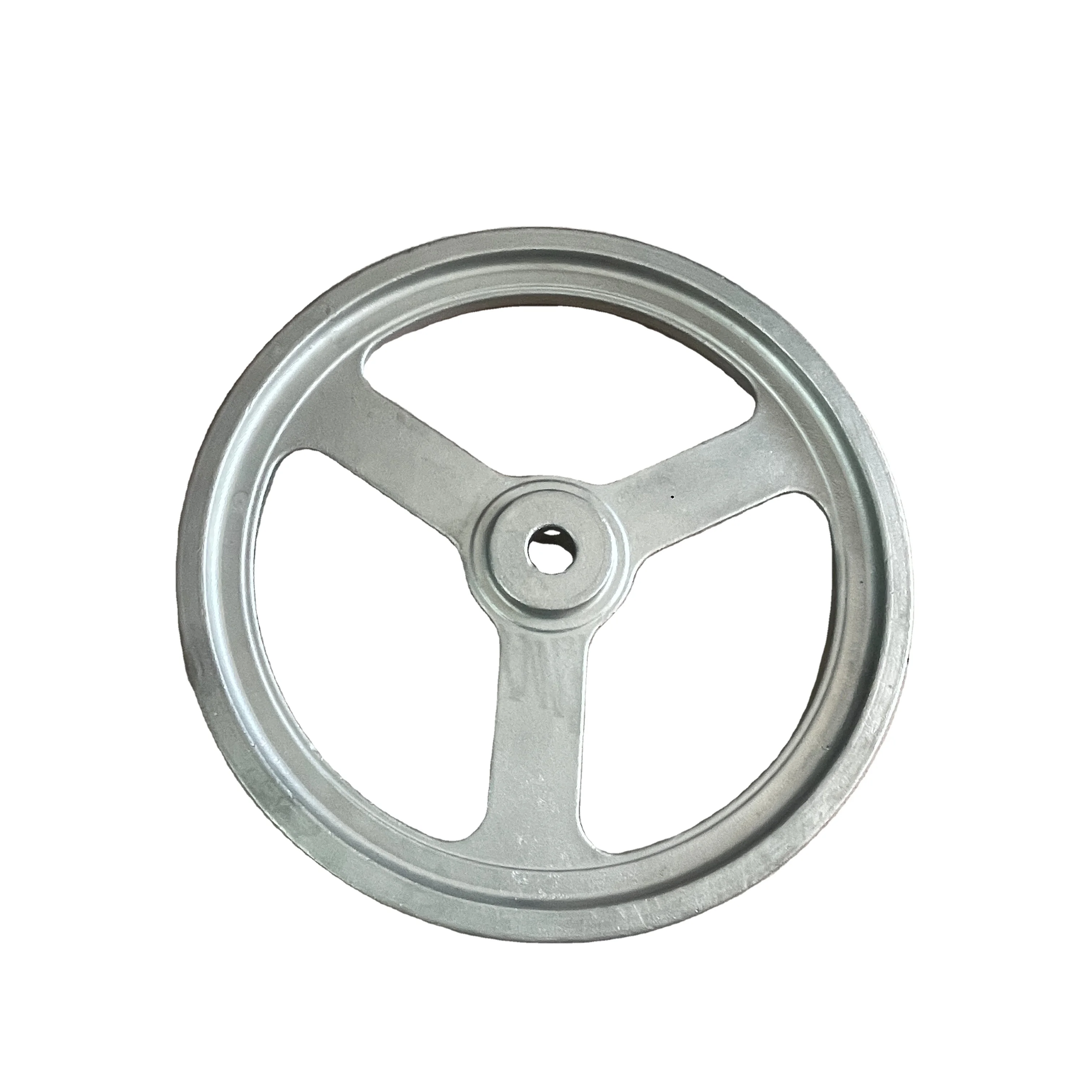 High Quality Steel Iron Alloy Brass POM Materials Timing Pulley for Air Cooler V-Belt Wheels OEM Flywheel Transmission Pulley