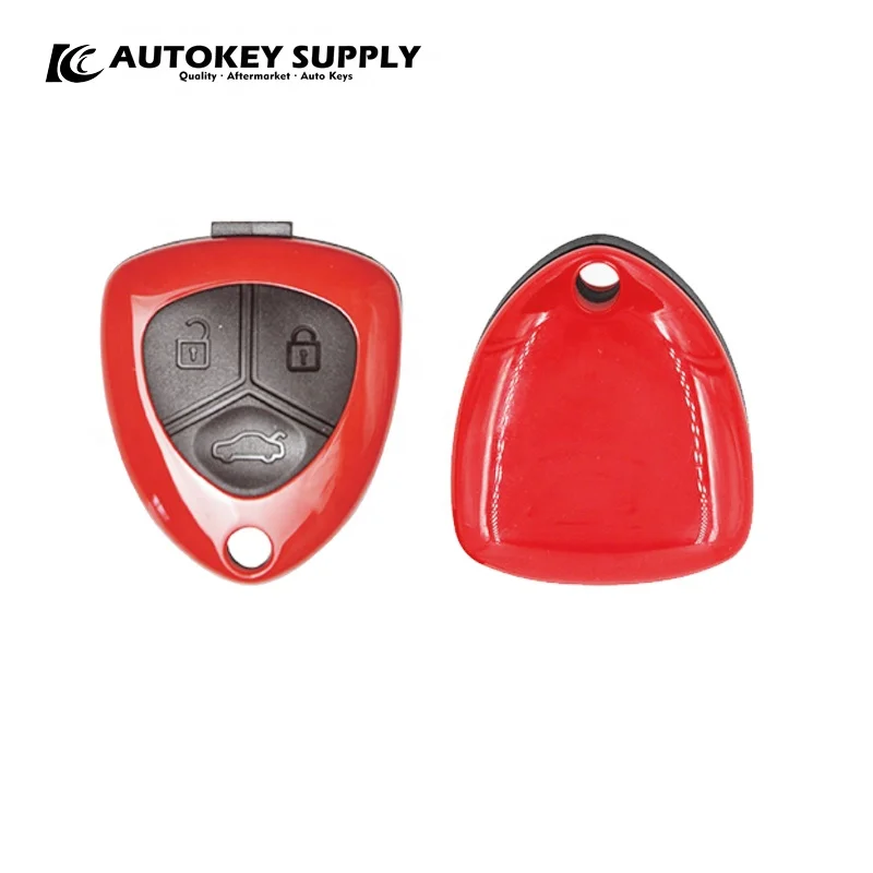 B17-3  Ferrari style 3 button remote key for KD900/KD200/KD900+/URG200 for produce any model remote with blade hole