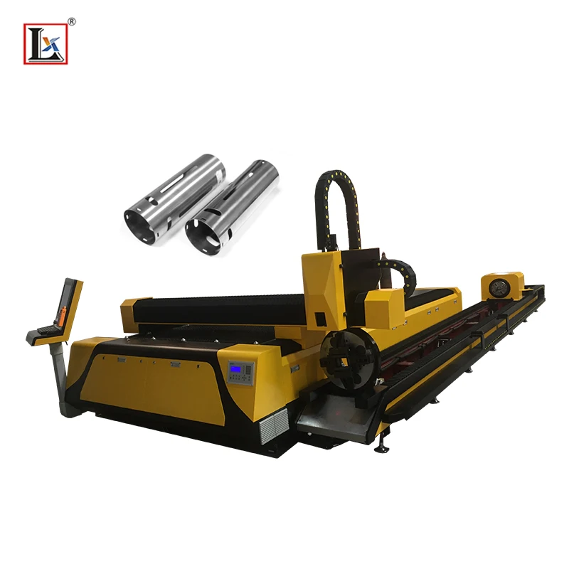 6000w high quality automatic cnc tube and plate fiber laser cutting machine