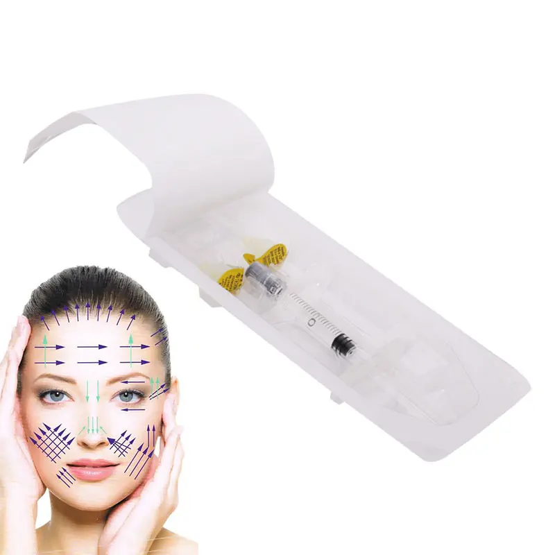 Hyaluronic acid injection dermal filler 1ml 2ml 10ml gel injection for face nose chin lip