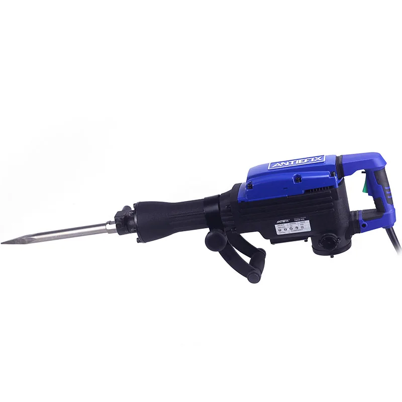 
Antiefix 1350W Electric Demolition Hammer 220V Electric Jack Hammer 55J Demolition Breaker 