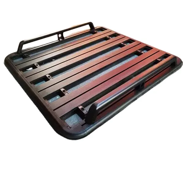 New Upgraded Aluminum Flat Roof rack With Removable Side bar