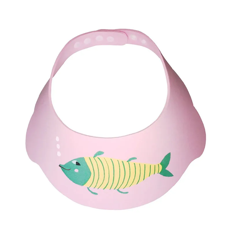 shampoo shields eva adjustable baby shower cap bath protect eyes hair visor hat for kids