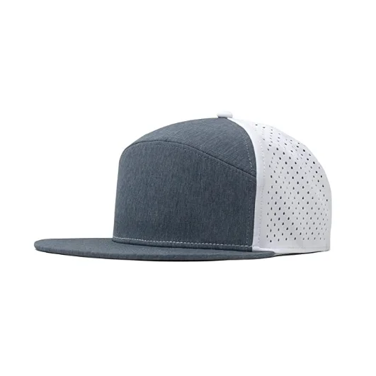 Stylish Trendy Plain Urban Street Hip Hop Hats Fashion Customized Women Men 6 Panel Blank Flat Laser Mesh Snapback Caps