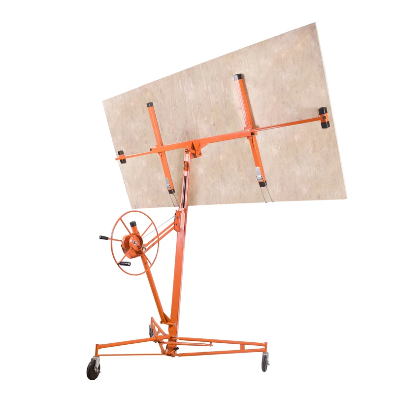 Professional adjustable 11ft 16ft plaster drywall panel board lifter jack tools drywall hoist drywall lift