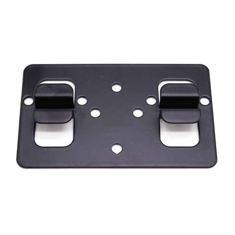 High Precision OEM Factory Customized Black Oxidation Brackets Metal Stamping Bending Sheet Black Oxide Roof Bracket