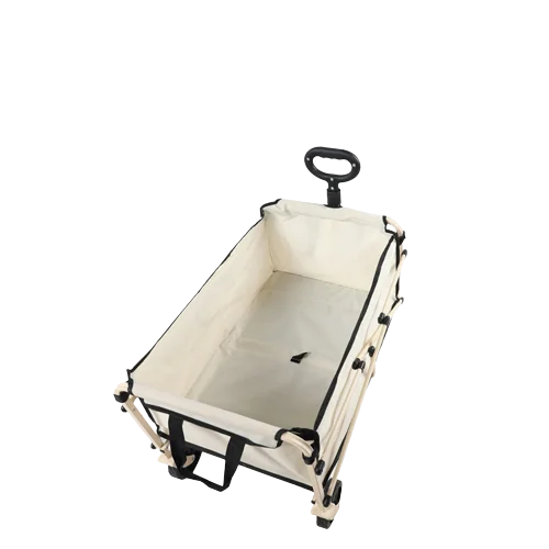 NPOT Cheap Low Price Foldable Small Size Camping Cart Folding Utility Wagon For Beach