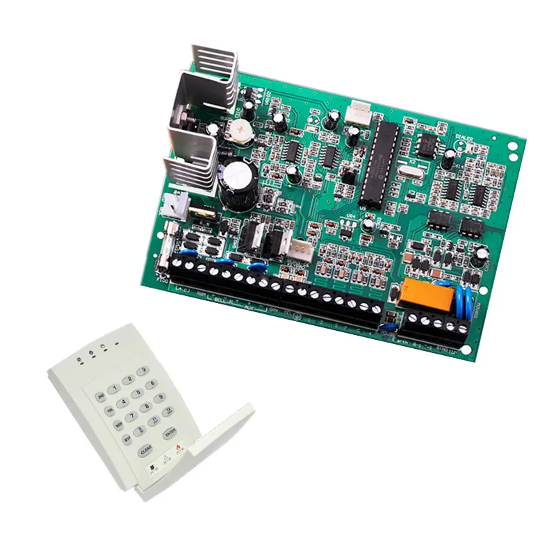 OEM Customized Intruder Alarm System AC16.5V Smart 4 Wired Zones Home Alarm