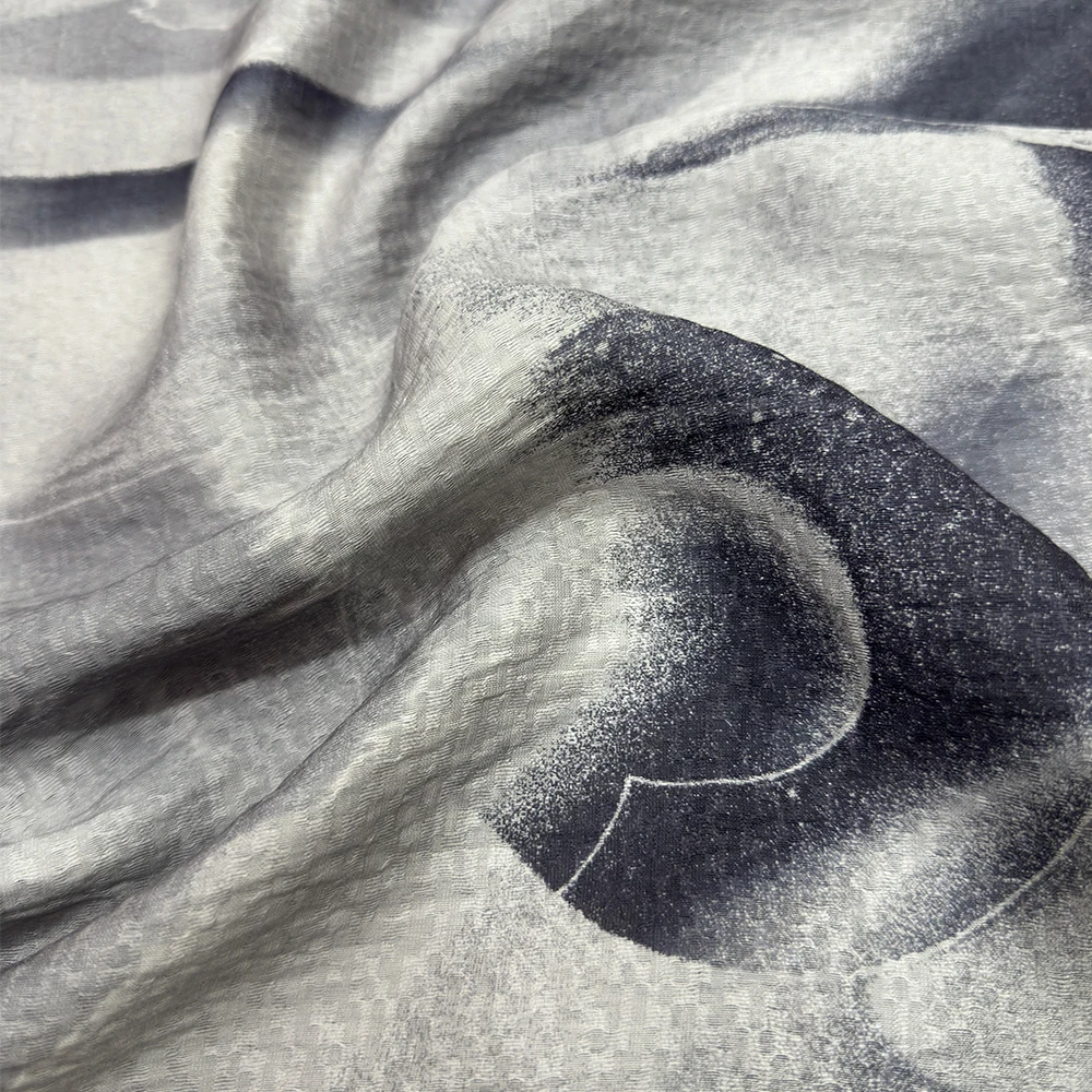 Factory Direct Customize Jacquard Woven Lyocell Nylon Fabrics And Textiles Digital Printed Designer Fabric Wholesale Price