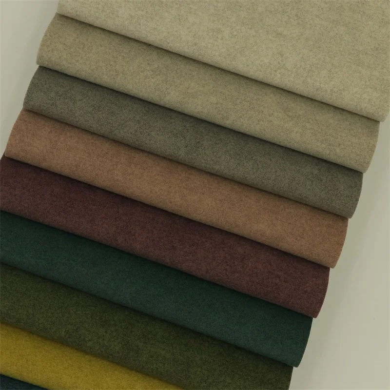 TD1 Hometextile Middle East Waterproof Polyester Fleece Soft Sofa Fabric Custom Print Frosted Velvet
