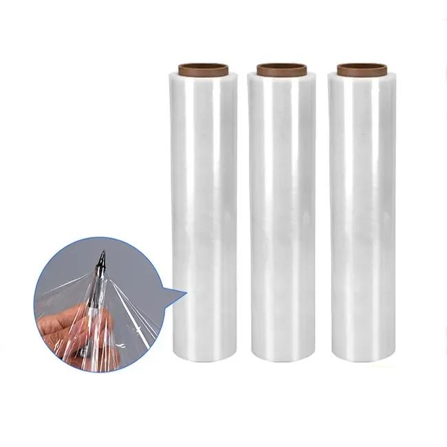 Fast Delivery Black Color Wrapping Packing Power Stretch Film Lldpe Pallet Stretch Film For Machine Use