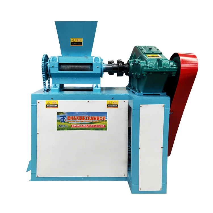 High Efficiency Compound Fertilizer Double Roller Press Granulator For Sale