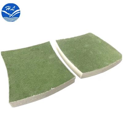 30mm 40mm Acoustic fiber glass wool ceiling tile sound insulation suspension ceiling panel