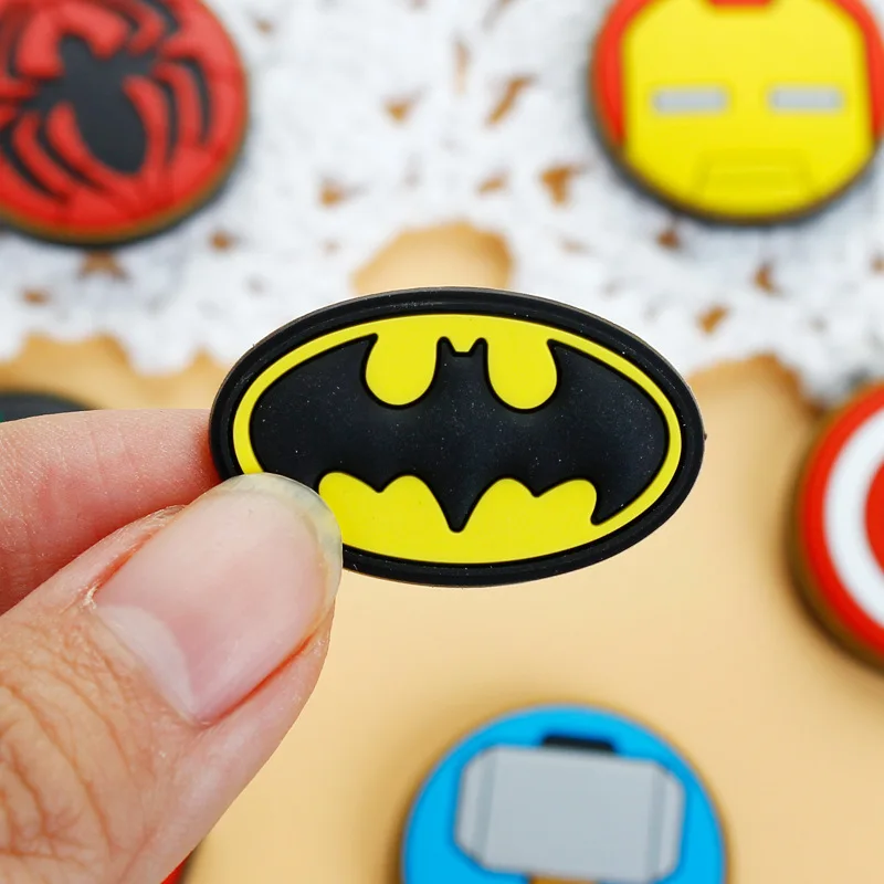 custom Marvel DC cartoon anime character  Silicone souvenir soft magnetic pvc rubber fridge magnet Home Decoration