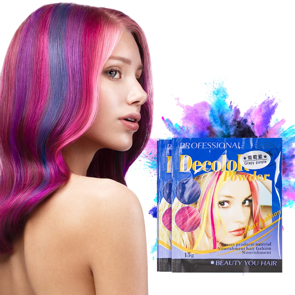 Wholesale manufacturer hair dye 5 minute permanent natural skin care hair color powder in stock