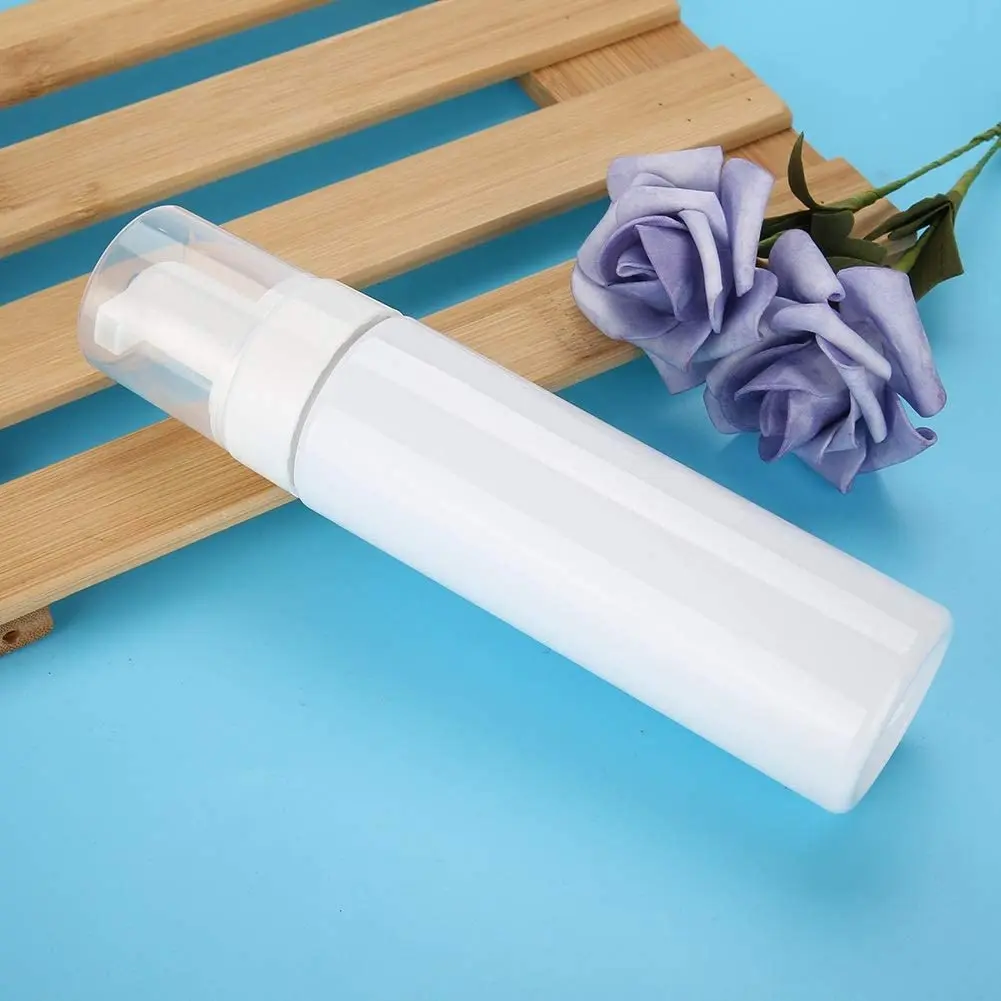 Factory popular foam cleanser bottle foaming pump 100ml PET liquid hand soap foam pump bottle