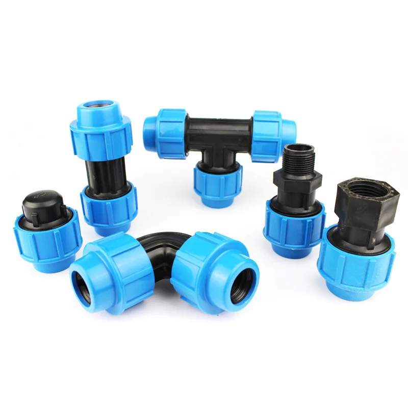 LIRLEE High Quality Male Adapter Tee Connector PP Compression Reducing PP Water Pipe Fittings