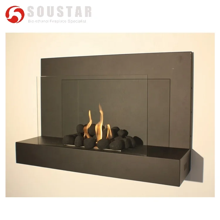 New design wall mounted bio fireplace kamin ethanol burner