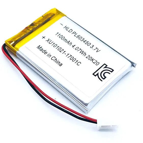 4.07wh 3,7 v 1100 мА/ч, литий-ионный аккумулятор 3,7 v литий-ионная батарея