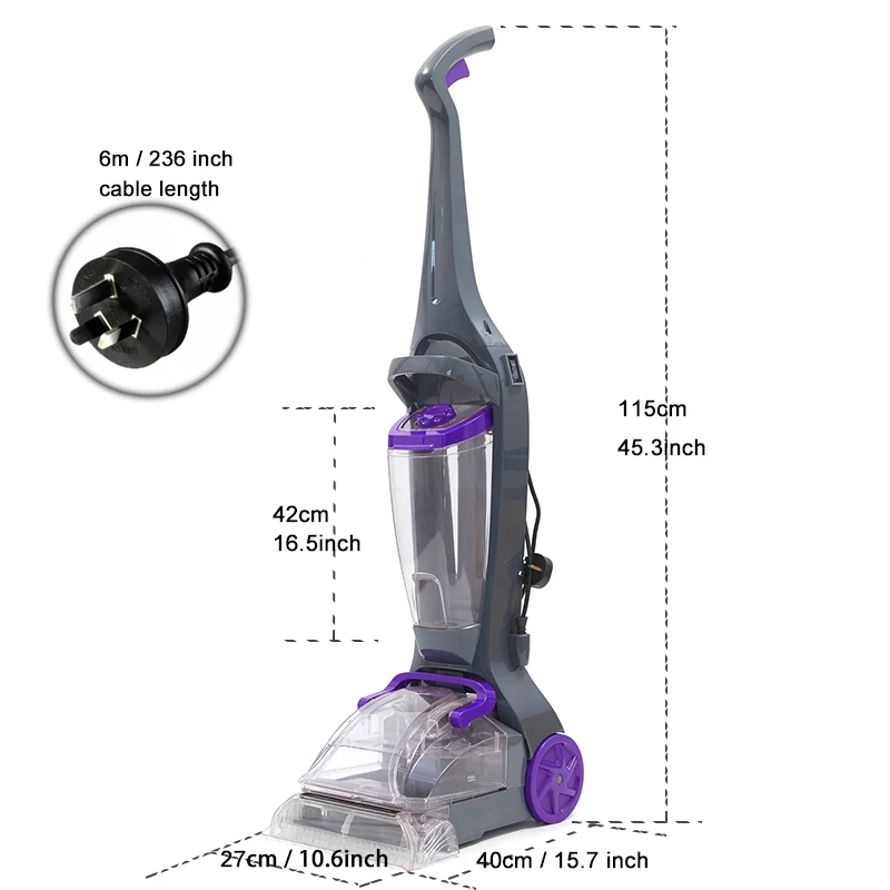 Manufacturers Home Vacuum Cleaner Wet and Dry for Carpet Washing Cleaning