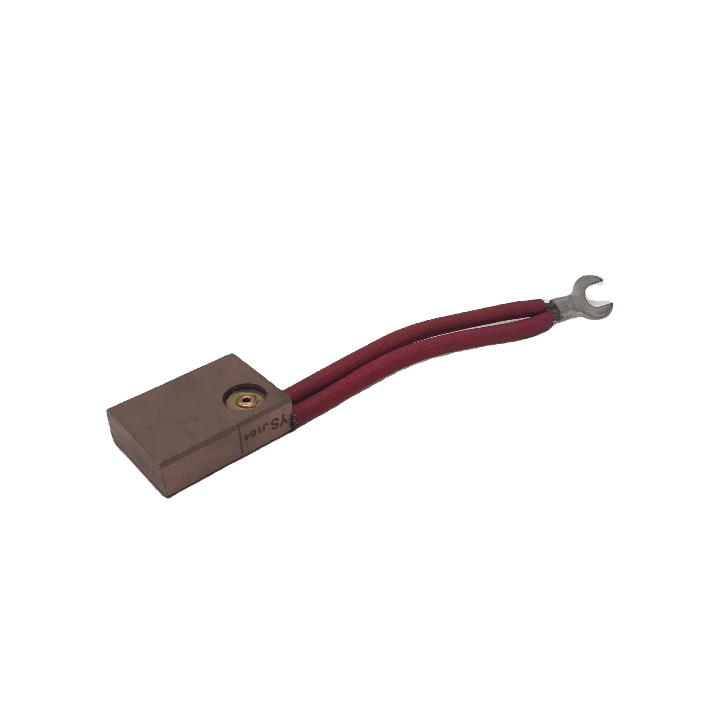 Custom electric carbon graphite brushes for direct current generator and continuous current dynamo