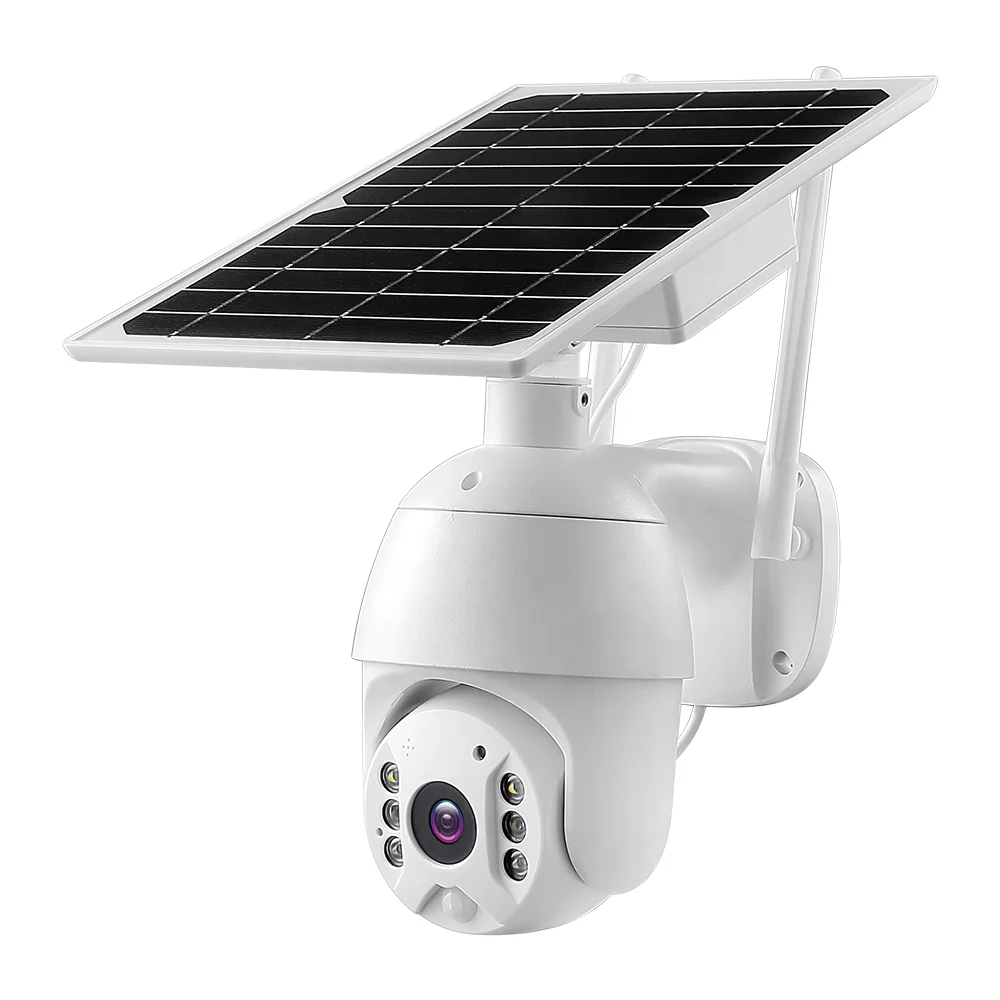 Free Logo Printing OEM ODM Home Security Cctv Camera Solar Powered Security Camera 4G