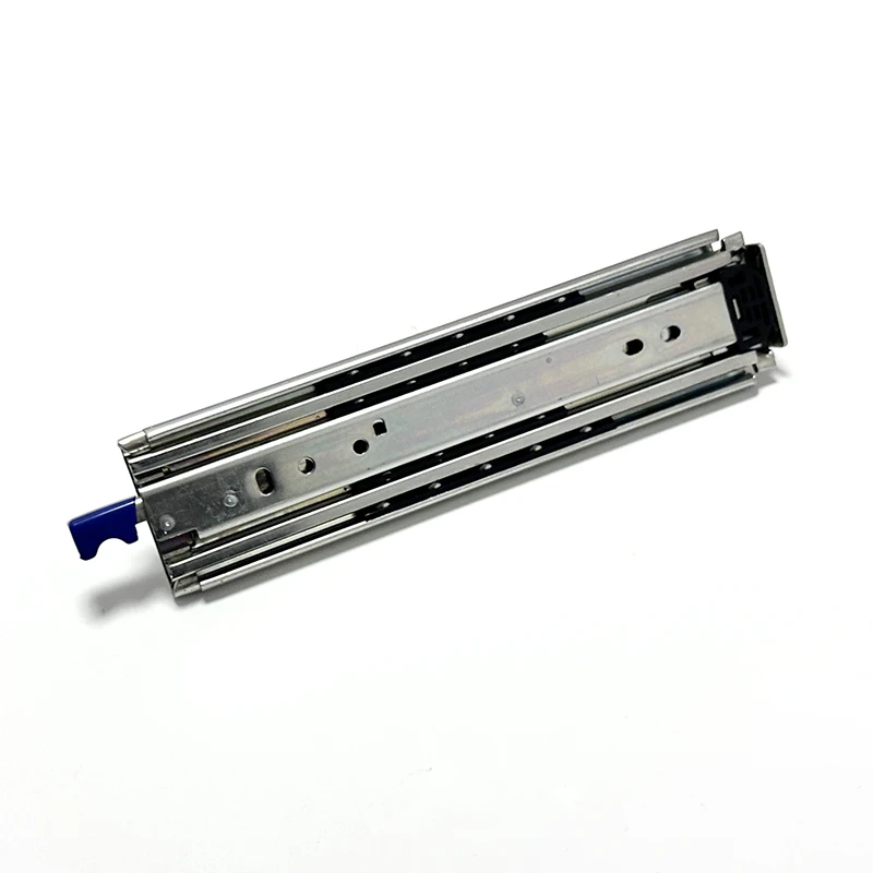 CS2076LK  Industrial Heavy Duty Three Sections Lock-in and Lock-out Ball Bearing Slide Rail for Industry