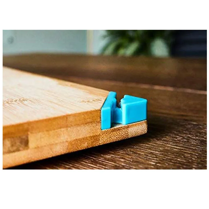 Best Quality Eco-Friendly Acacia Wood Cutting Board with Laser Logo Bamboo Cheese Knife Sharpener for Chopping