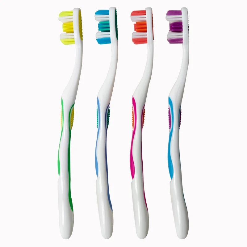Wholesale Custom Cheap Nylon Hard Bristle Whitening Plastic Manual Toothbrush Manufacturer With Logo