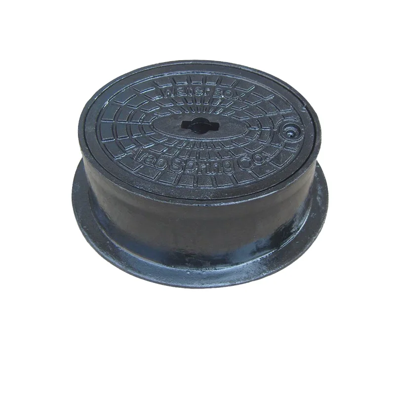 Ductile iron B125 D400 dia600mm sewerage manhole cover septic tank manhole cover