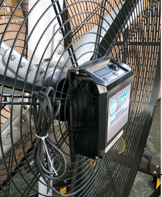 1.5m/5ft electric oscillating standinline exhaust fan portable electric standing giant fan