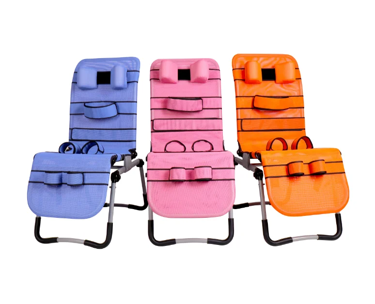 HEDY BC01 Lightweight Foldable Adjustable Pediatric Bath Shower Chair For Special Needs Disabled Child Children Kids With CP SMA