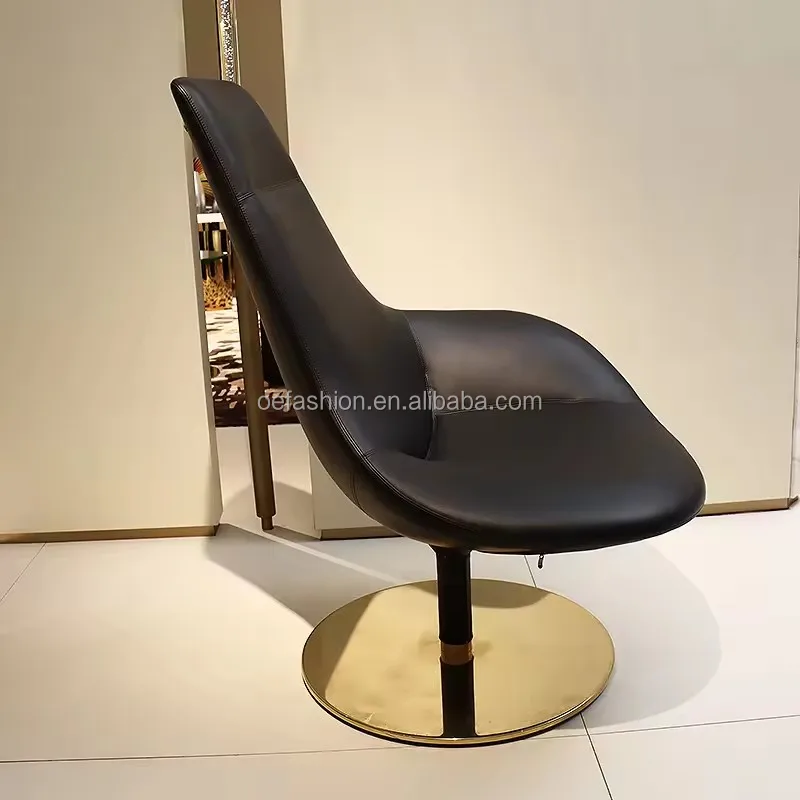OE-FASHION Luxury Nobel Rotatable Patio Outdoor Furniture Recliner Modern Italian Design Lounge Chair