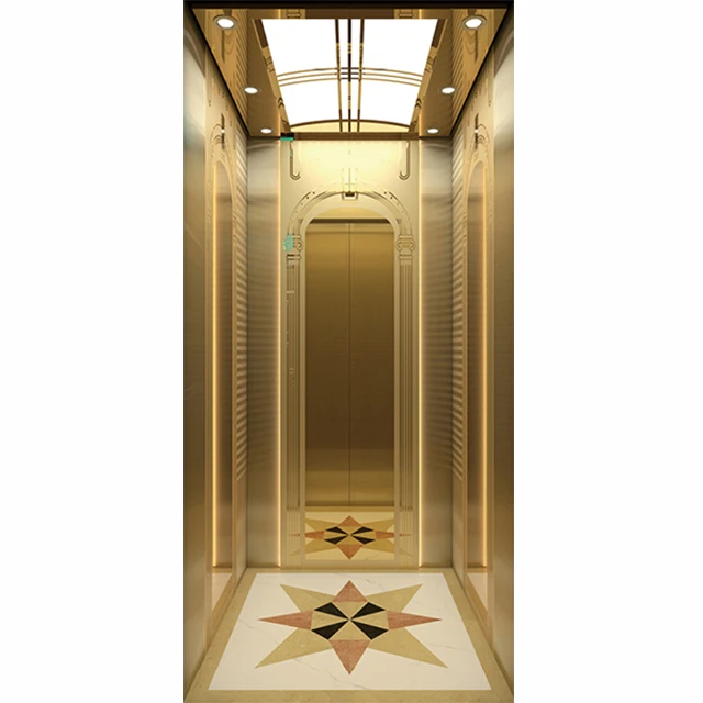 High Quality hydraulic  Modern Design outdoor elevator lift small homewith AC Drive for Hotel lift