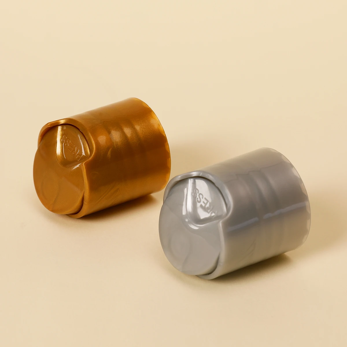 Custom Wholesale Factory Manufacturer Aluminum Plastic Disc Top Cap,24mm Press Cap,plastic press cap 28mm