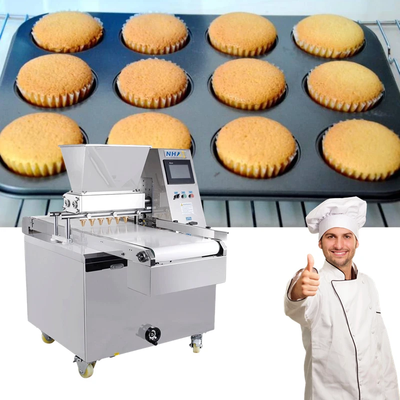 hot selling Commercial automatic cake production line cake making machine price