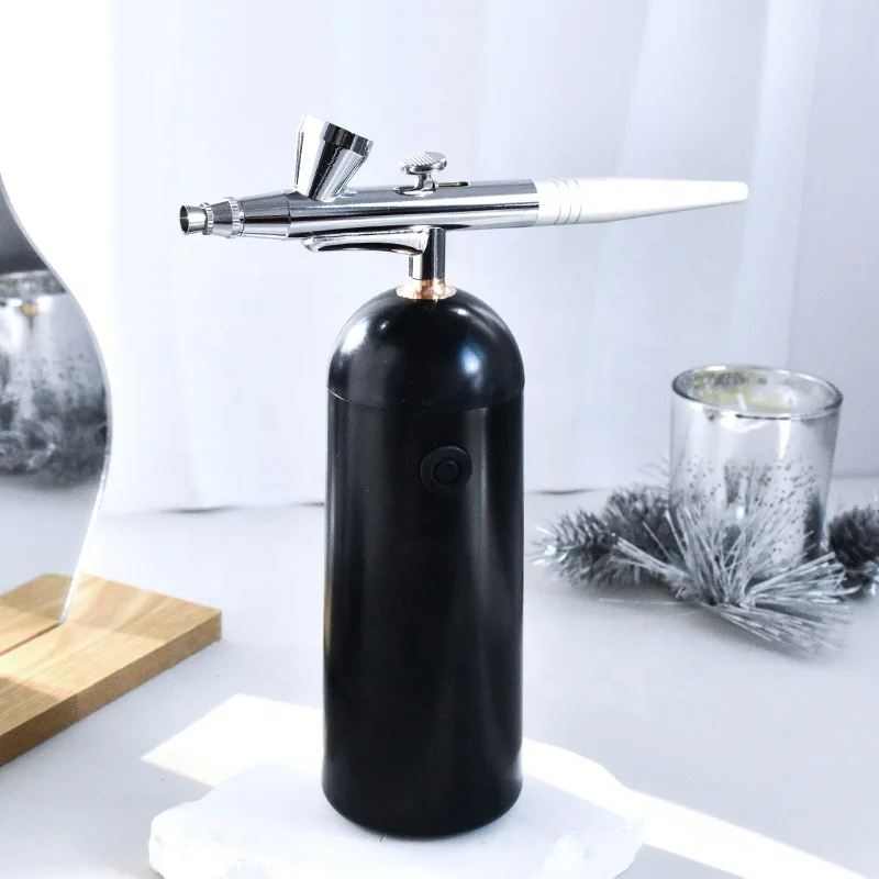 Hobby Art Barber Portable Air Brush Painting Spray Gun Airbrush Compressor Kit