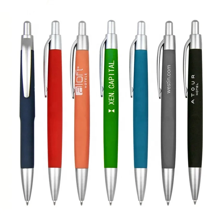 Selling high quality promotional gifts ballpoint pen customer logo customization printing logo pen hotel pen