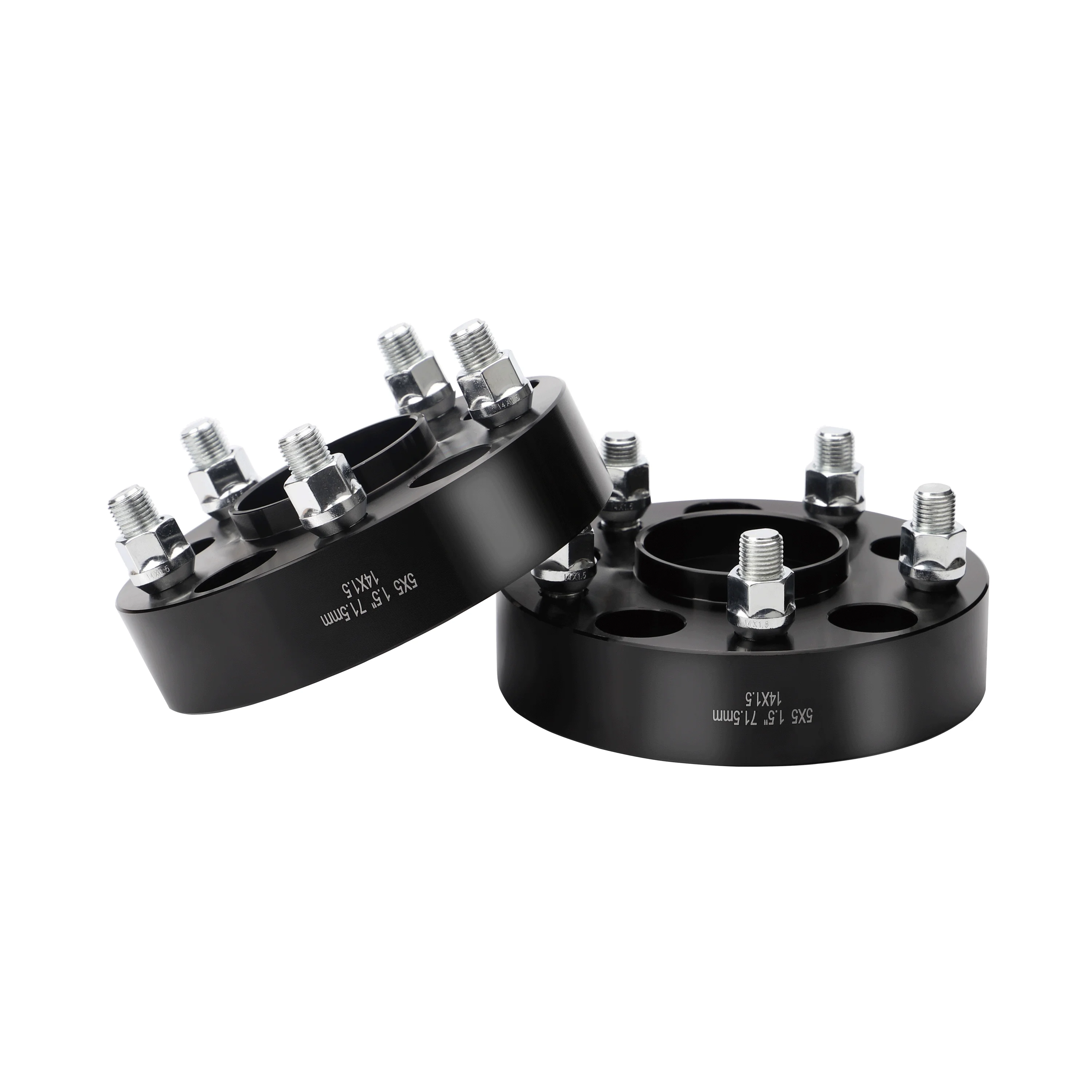 
Siming Factory Aluminum Alloy Car Hubcentric Adapter Studs Forged 5x127 Wheel Spacers 