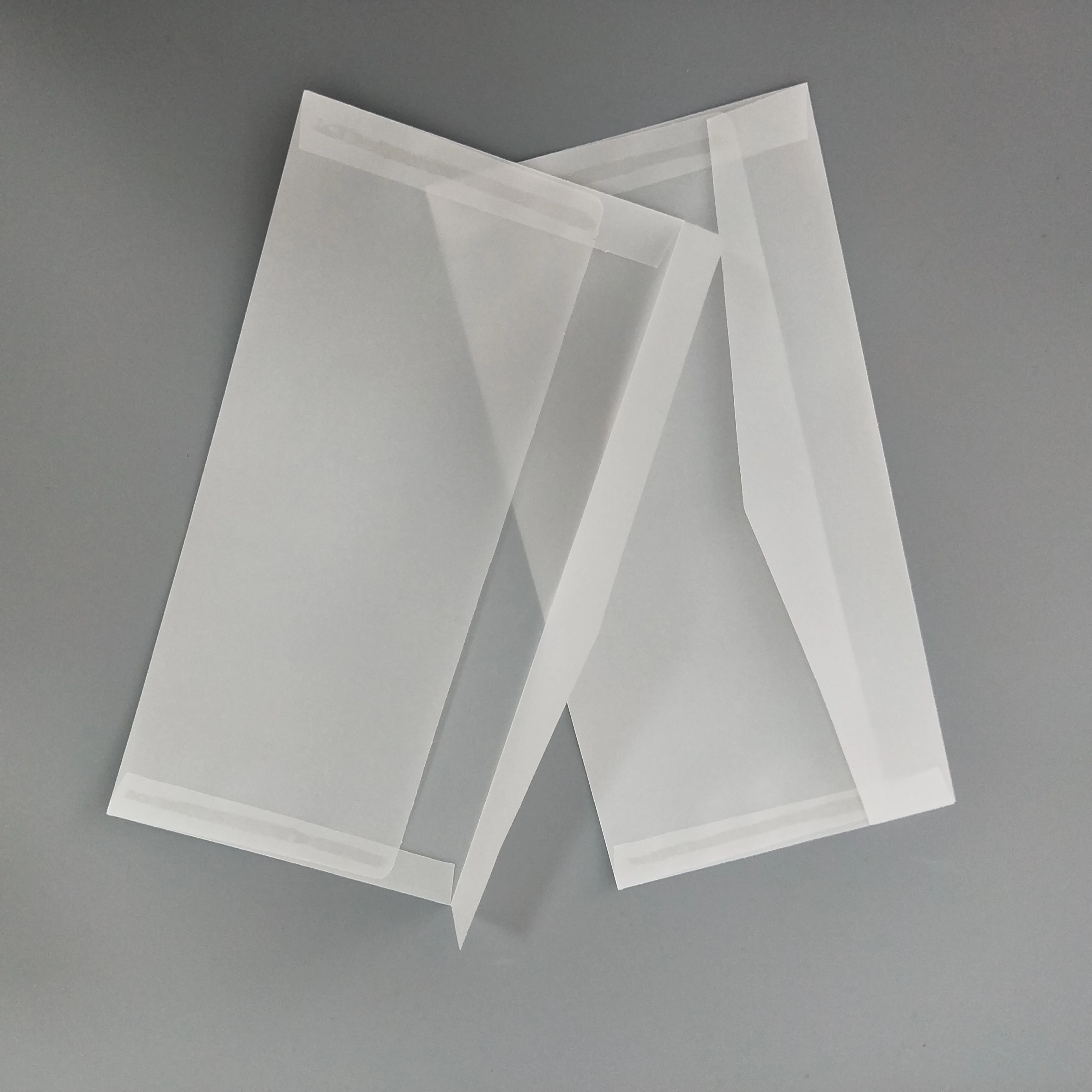 Blank Translucent Sulfuric Acid Paper Envelope with long length 22cm