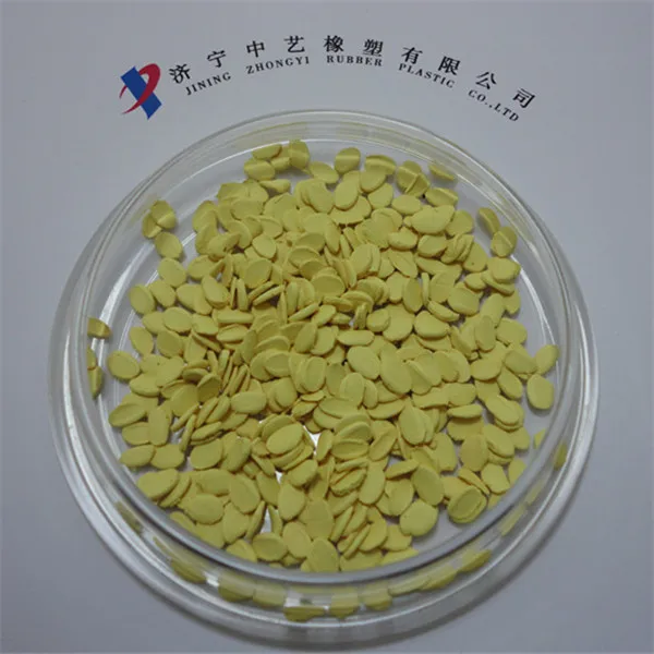 AC foaming agent pellets masterbatch for warm keeping rubber compound products