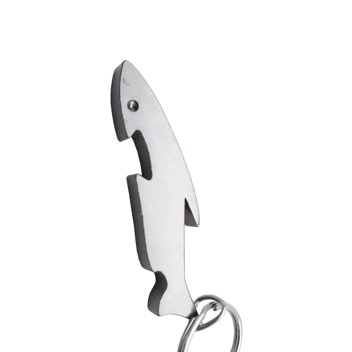 2024 Creative Design Shark Aluminium Opener Keychain for Souvenirs