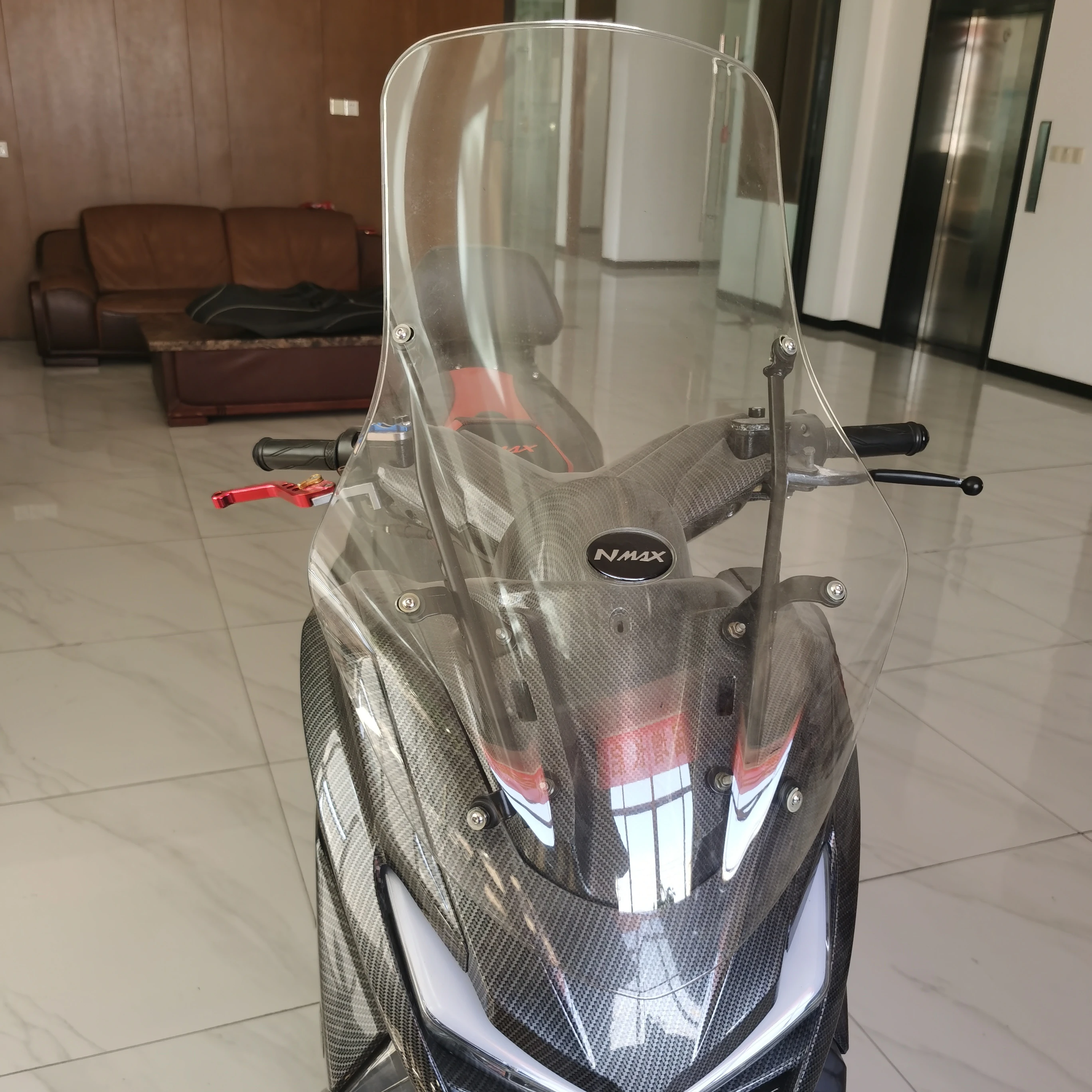 JPA PCX150 2018 2020   NMAX 155  2020 MOTORCYCLE UNIVERSAL BIG WINDSHIELD WITH BRACKET