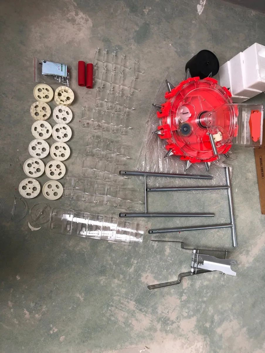 Sales of popular new hand-propelled household small seeder hand-planted corn, soybean, peanut and cotton agricultural machines