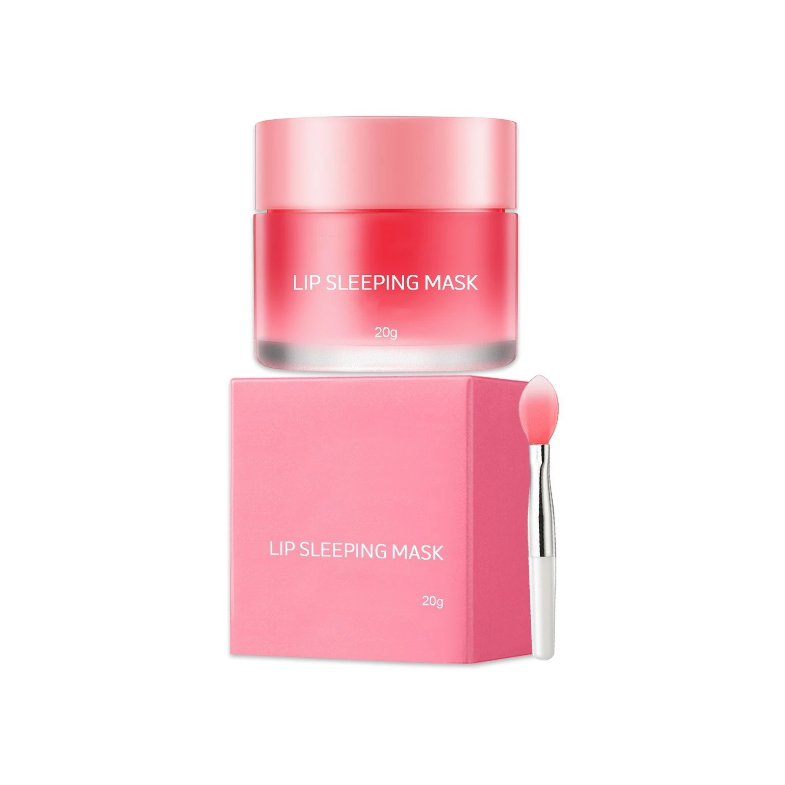 vegan korean Nourish Hydrate vitamin lip sleeping mask berry jar private label lines dry lip skin care sleep mask balm for lips