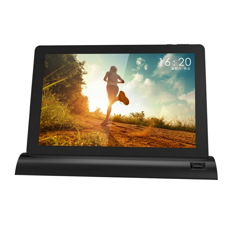 10 Inch Wifi Android Tablet With Docking Station Hotel Educational Restaurant Tablette Touch Digital Tablet PC Phone With Stand