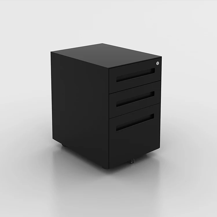 Hot sale steel mobile office lockable filing drawer storage cabinet