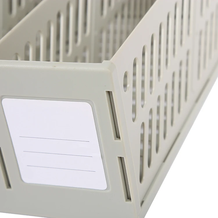 
Wholesale Supply Stackable Sustainable Office School Supplies Plastic Desktop File Organizer 